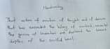 write anything with my beautiful handwriting