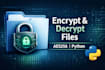 encrypt and decrypt files with aes256 in python