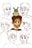 illustrate custom characters and portraits digitally