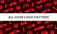 create logo pattern monogram pattern pattern design