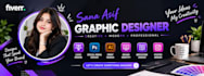 designe  professional linkdin banner for your personal brand