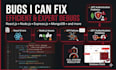 fix react, nodejs, express and mongodb bugs professionally