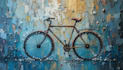 paint your cycle oil painting style