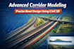 autodesk civil 3d, road alignment, profile design