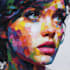 create amazing abstract art portrait from your photo
