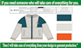 design fashion apparel with tech packs
