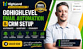 setup gohighlevel roofing website ghl contractor funnel highlevel crm expert