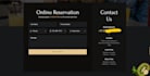 design a modern restaurant website with clean UI