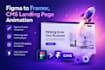 update edit figma to framer website create framer templates cms pages blog