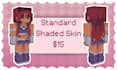 create a custom human minecraft skin