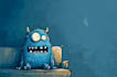 draw cute cartoon character, alien, animal, monster
