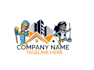 design a fresh and modern cleaning logo