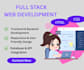 create full stack frontend and backend website