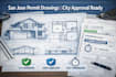 prepare architectural permit drawings for san jose california
