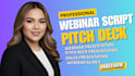 design coaching presentation webinar slides, and training powerpoint decks