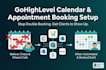 set up your gohighlevel calendars and appointment bookin