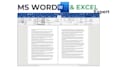 edit, type, create, design ms word document formatting excel clean data