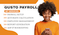 create payroll on quickbooks, adp, sage, gusto etc