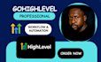 do n8n gohighlevel automation, setup gohighlevel website, ghl n8n ai agent