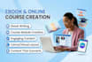 create ebook and online course content that sells