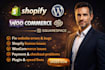 fix shopify wordpress website error issues bug woocommerce shopify license issue
