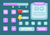 make a stunning game graphics UI, menus and buttons