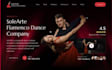 build ballet school dance studio website yoga group breakdance choreography site