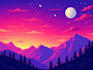 create a pixel art wallpaper or background