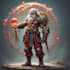 draw custom digital character illustration
