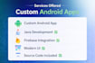 develop a professional android app using java and firebase