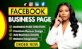 create facebook business page