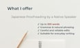 native japanese proofreader emails messages essays