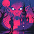 draw sci fi horror and fantasy scene concept illustration