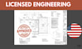do licensed architectural engineering design, drawings, and documentation