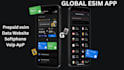 develop global esim app, prepaid esim data website, softphone voip app