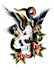 design stylish tattoo logo with creative concept