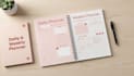 design 2026 goodnote planner, habit tracker, adhd planner and notebook in canva
