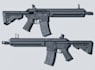 make a game ready model of a weapons