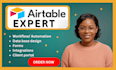 airtable database design airtable expert airtable automation client portal va