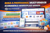 build a multi vendor ecommerce marketplace website