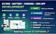 build your ev ems app, ev battery system app, ev parking app, ev CRM