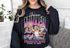 create personalized cheer dance sweatshirt, cheerleading logo