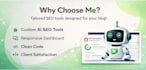 create custom ai SEO tools for blogger websites