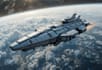 draw high quality spaceship concept