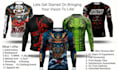 do sublimation rash guard mma bjj apparel design
