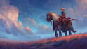 create epic fantasy and comic style character illustrations
