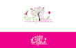 design wedding service logo with express delivery