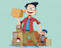amazing  comic cartoon character
