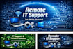 provide professional remote IT support and technical assistance