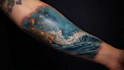 create unique realism tattoo design with my style